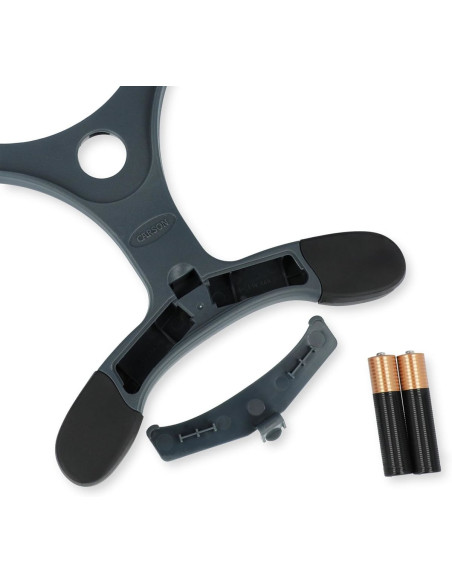 Lente d'ingrandimento a mani libere di lusso regolabile con cordoncino Carson Optical