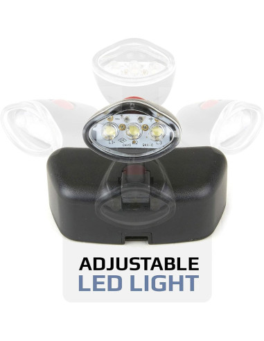 Lampada lente d'ingrandimento a fascia Magnivisor Deluxe Carson Optical