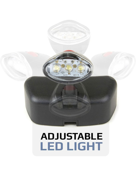 Lampada lente d'ingrandimento a fascia Magnivisor Deluxe Carson Optical