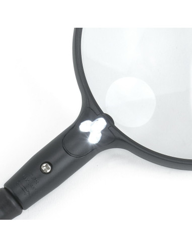 Lente d'ingrandimento con braccio flessibile illuminato MagniFlex Carson Optical