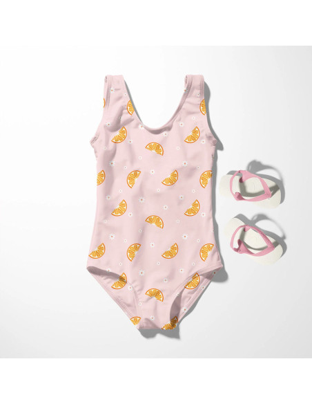 Tessuto lycra costume da bagno - Fetta di limone