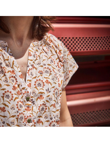 Cartamodello per blusa o abito Okinawa - Ikatee