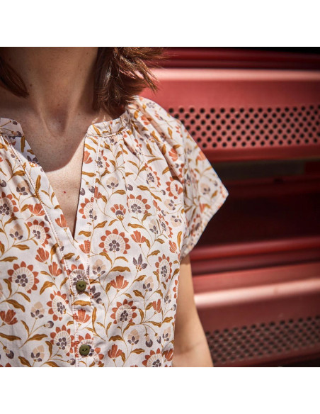 Cartamodello per blusa o abito Okinawa - Ikatee