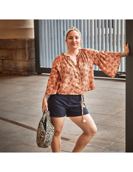 Cartamodello per blusa o abito Okinawa - Ikatee