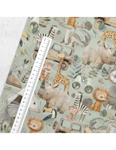 Tessuto cotone premium - Safari