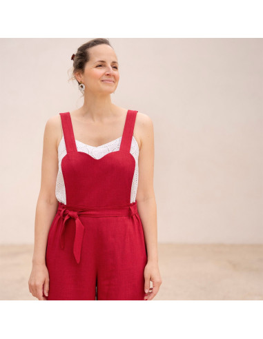 Modello di salopette, pantaloni e shorts Hélium - Anna Rose patterns