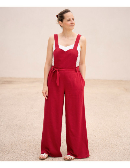 Modello di salopette, pantaloni e shorts Hélium - Anna Rose patterns