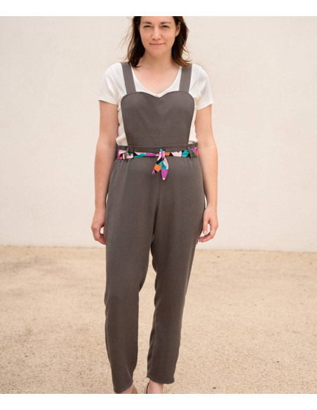 Modello di salopette, pantaloni e shorts Hélium - Anna Rose patterns