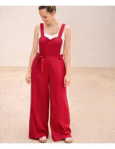 Modello di salopette, pantaloni e shorts Hélium - Anna Rose patterns