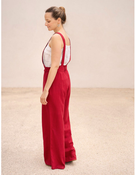 Modello di salopette, pantaloni e shorts Hélium - Anna Rose patterns