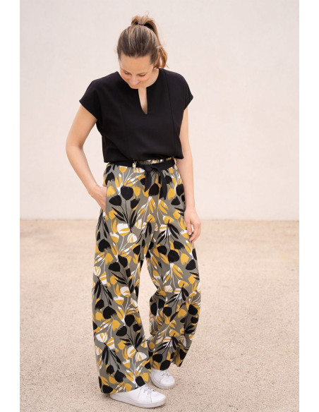 Modello di salopette, pantaloni e shorts Hélium - Anna Rose patterns