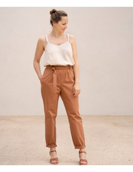 Modello di salopette, pantaloni e shorts Hélium - Anna Rose patterns