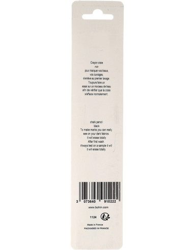 Gesso a matita Giraffa Bohin - Nero