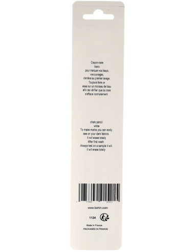 Gesso a matita Giraffa Bohin - Bianco