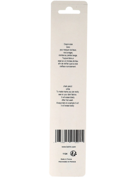 Gesso a matita Giraffa Bohin - Bianco