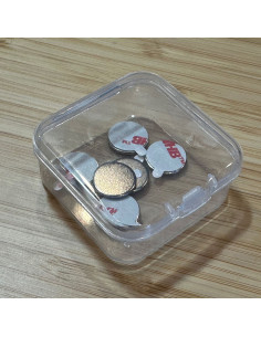 Dischi adesivi magnetici per maniglie di righelli patchwork