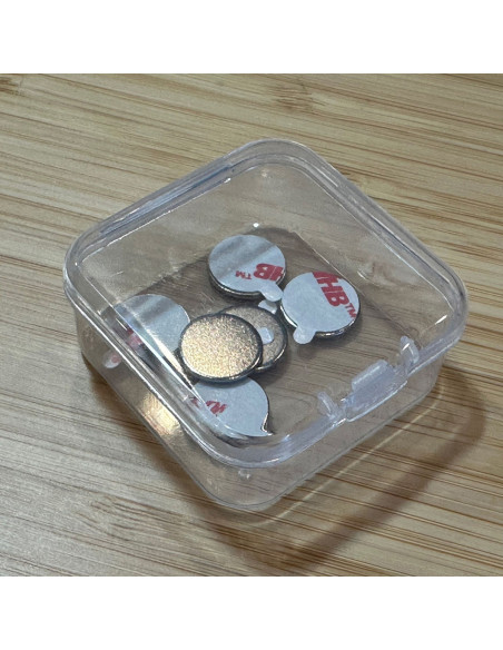 Dischi adesivi magnetici per maniglie di righelli patchwork