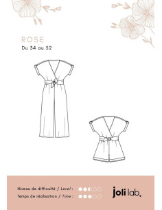 Modello di tuta Rose - Joli Lab 2