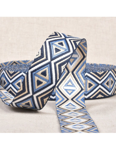 Cinghia rombi - Blu