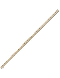 Metro in legno omologato quadrato 2