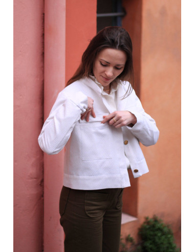 Modello di giacca Clarence - Cha´ Coud