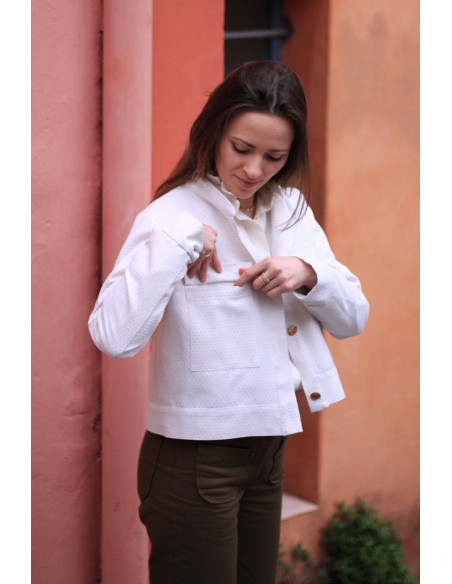 Modello di giacca Clarence - Cha´ Coud