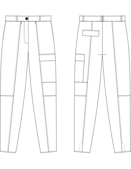 Modello di pantaloni Félix - Cha´ Coud