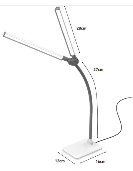 Lampada da tavolo DuoPro Daylight
