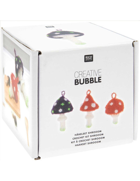 Kit per uncinetto Creative Bubble - Shrooom