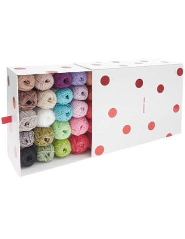 Set di 35 gomitoli di cotone Ricorumi - Shrooom