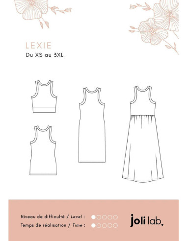 Modello di abito Lexie - Joli Lab