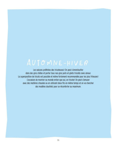 Libro lavoro a maglia in tondo e ovunque