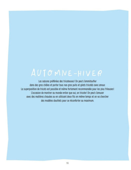 Libro lavoro a maglia in tondo e ovunque