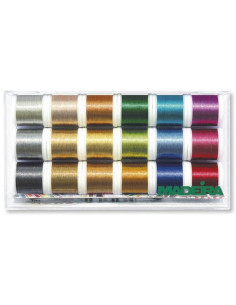Scatola di fili Metallic Glamour Madeira