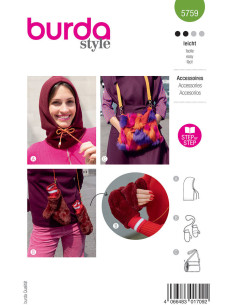 Modello di accessori - Burda 5759