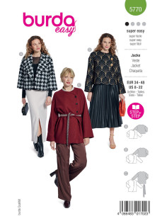 Modello di giacca - Burda 5770