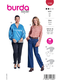 Modello di camicetta - Burda 5780
