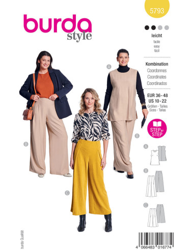 Modello completo - Burda 5793