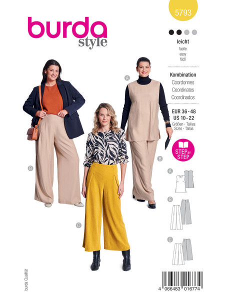 Modello completo - Burda 5793
