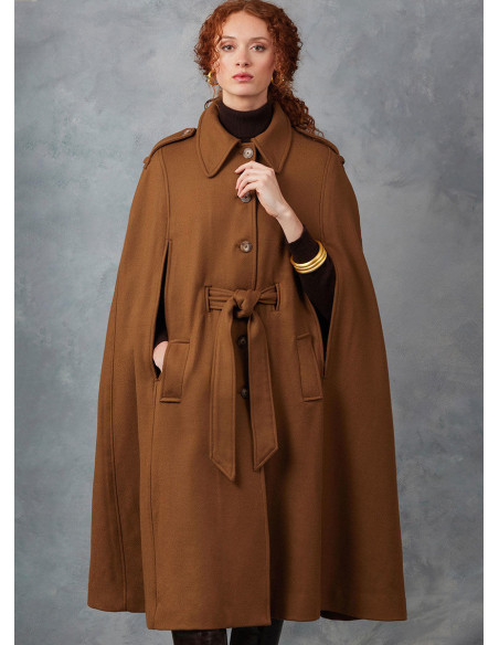 Modello di mantello - Vogue 2054