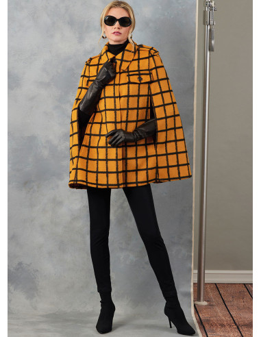 Modello di mantello - Vogue 2054