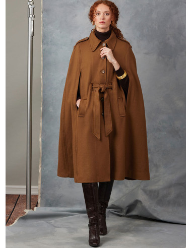 Modello di mantello - Vogue 2054