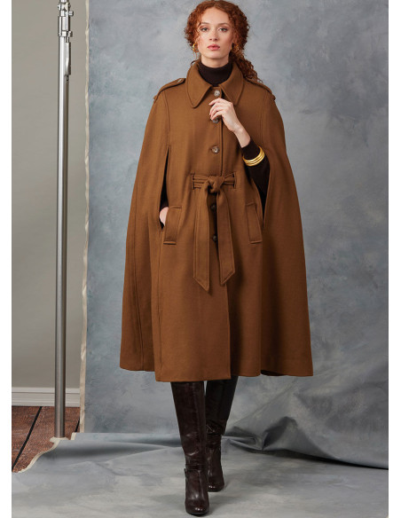 Modello di mantello - Vogue 2054