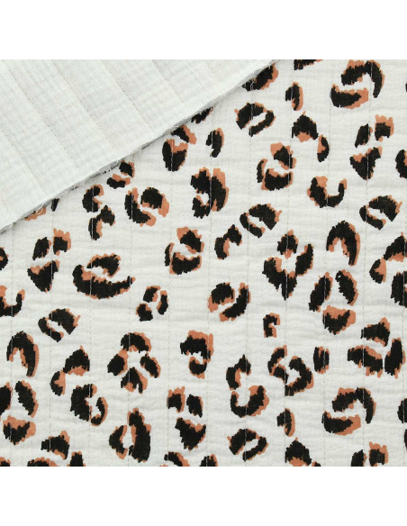 Tessuto di cotone trapuntato - Fulvo écru