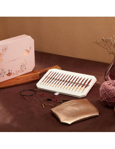 Set di ferri circolari KnitPro Symfonie Rose