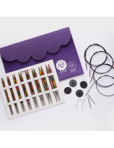 Set di ferri circolari KnitPro Deluxe Symfonie Wood