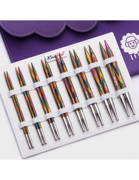 Set di ferri circolari KnitPro Deluxe Symfonie Wood