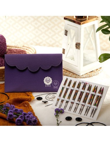 Set di ferri circolari KnitPro Deluxe Symfonie Wood