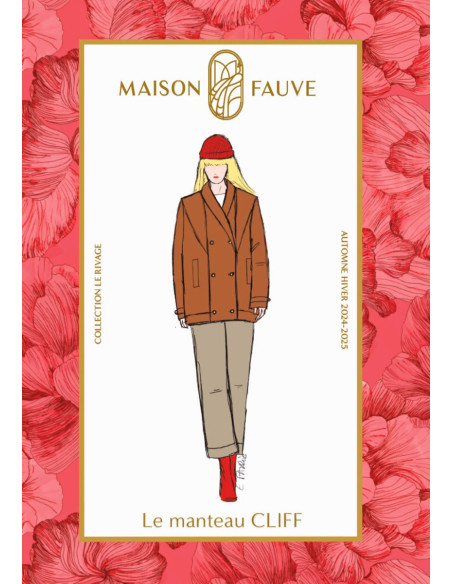 Modello di cappotto Cliff - Maison Fauve