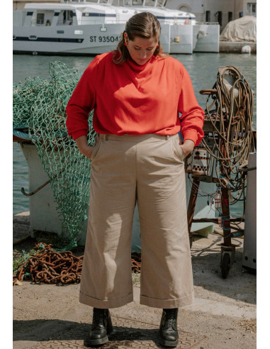 Modello di pantaloni Recif - Maison Fauve